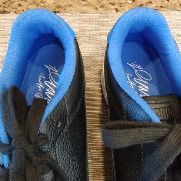 Puma Mercedes AMG Petronas CA Pro Black/Blue Size 14 - Picture 8 of 13